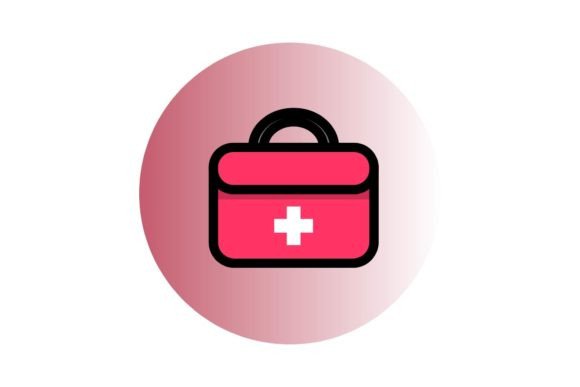 Medical Health Bag Icon