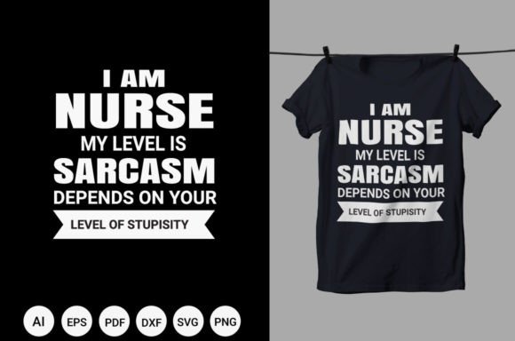 Nurse Level T Shirt Design