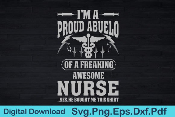 Proud Abuelo Shirt–Abuel Gift SVG Design